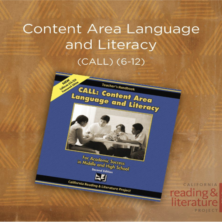 Content Area Language & Literacy (CALL) handbook cover