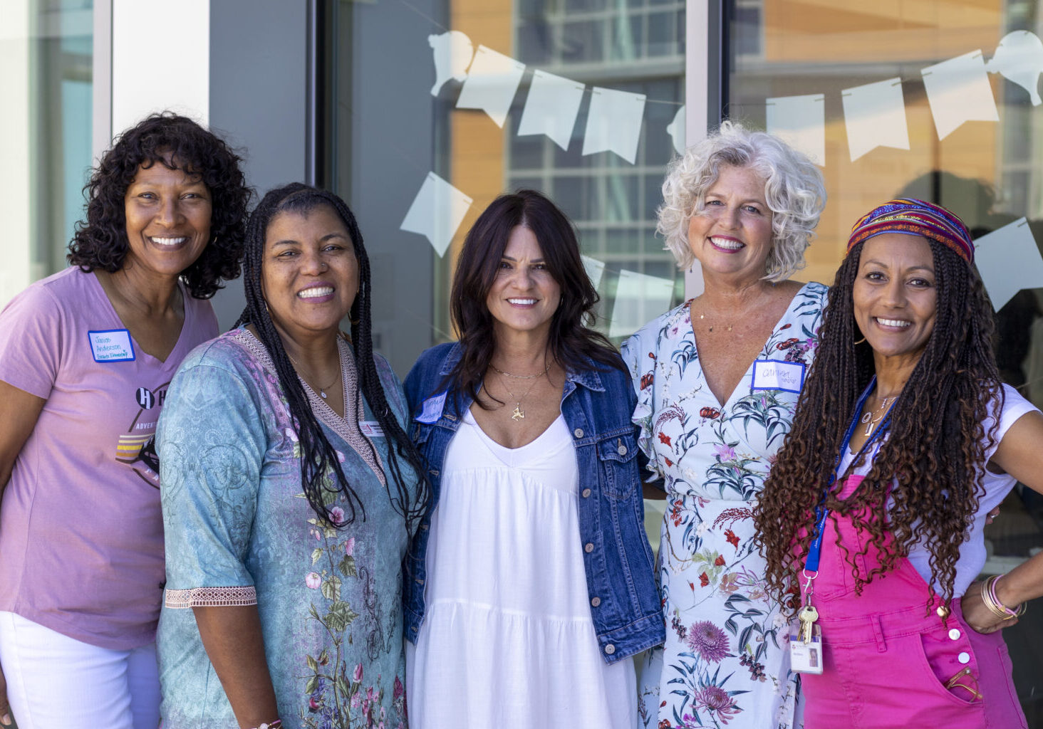 A group of educators pose together at a CRLP event.